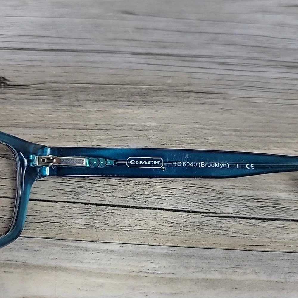 Coach HC 6040 Brooklyn 5116 Eyeglasses‎ Frames Womens 52-16-135 Tortoise Teal